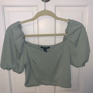 Forever 21 Puff Sleeve Top